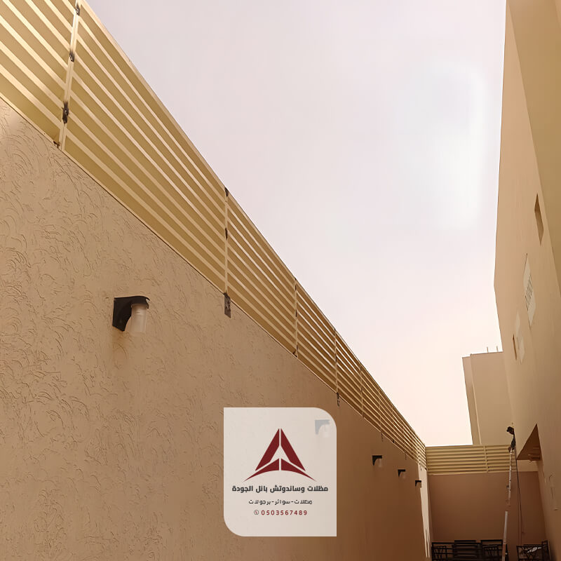سواتر احواش حديد بالرياض من مظلات الجودة